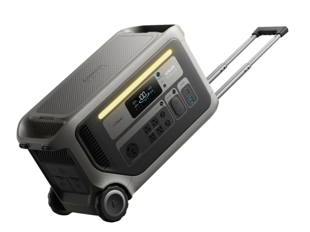 Портативная электростанция Anker SOLIX F3000, 3072 Вт·ч, 3600 Вт, LiFePO₄, зарядка от солнечных панелей до 2400 Вт