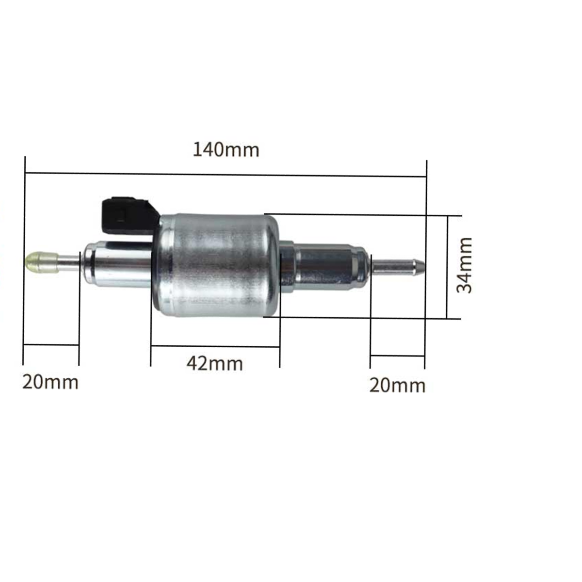 Fuel Pump 12V 22ML Pulse Metering Pump VEVOR Diesel Heaters 5kW, 8kW