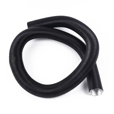 300cm Warm Air Duct 75mm for 5kW / 8kW Diesel Heaters, Black (VEVOR and Similar Diesel Heaters)