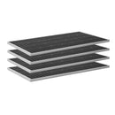 VEVOR 800 W 12 V pilns saules enerģijas komplekts, 4 × 200 W monokristāliski saules paneļi, 12,8 V 300 Ah LiFePO₄ akumulators, 60 A MPPT uzlādes kontrolieris un 2000 W strāvas invertors mājai, mazai saimniecībai, namiņam un autonomai energoapgādei
