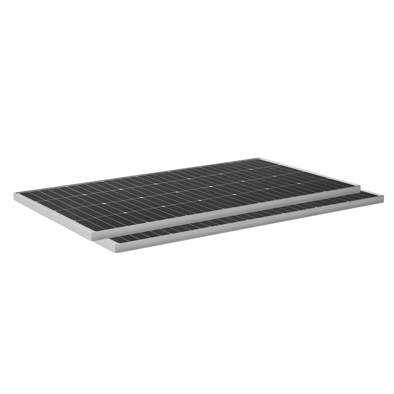 VEVOR 400 W 12 V pilns saules enerģijas komplekts, 2 × 200 W monokristāliski saules paneļi, 12,8 V 100 Ah LiFePO₄ akumulators, 40 A MPPT uzlādes kontrolieris un 1000 W strāvas invertors RV, mājai, kempingam, laivai un autonomai energoapgādei