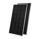 VEVOR 400 W 12 V pilns saules enerģijas komplekts, 2 × 200 W monokristāliski saules paneļi, 12,8 V 100 Ah LiFePO₄ akumulators, 40 A MPPT uzlādes kontrolieris un 1000 W strāvas invertors RV, mājai, kempingam, laivai un autonomai energoapgādei