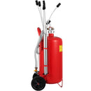 VEVOR 22,7 l pneimatisks atkritumeļļas nosūcējs, pārnēsājama gaisa eļļas savākšanas tvertne garāžai