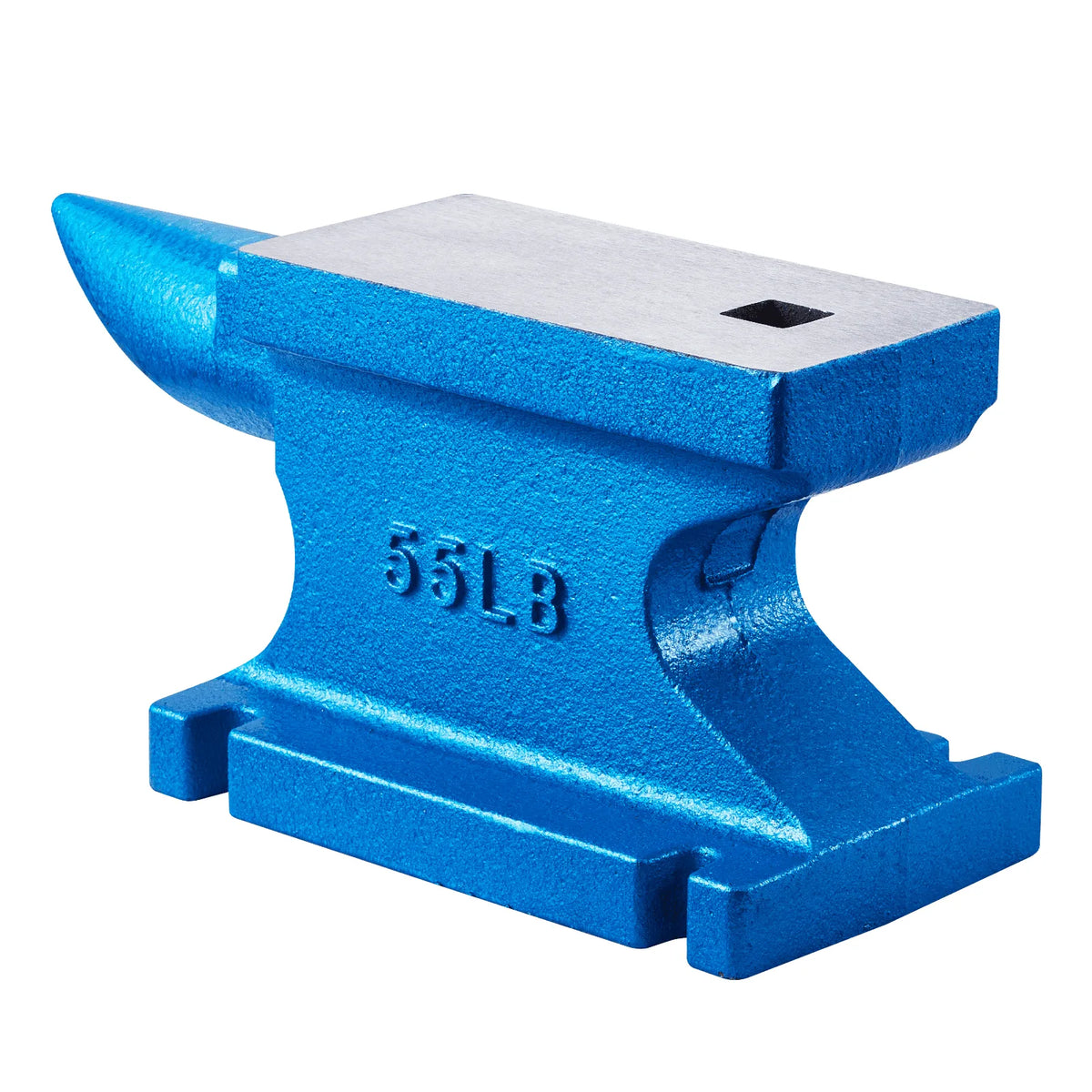 VEVOR Unicorn Cast Iron Anvil 25 kg with Round Horn for Metalworking and Jewellery