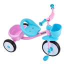 VEVOR bērnu trīsritenis 2–5 gadiem ar regulējamu sēdekli, uzglabāšanas grozu un oglekļa tērauda rāmi, trīsritenis āra aktivitātēm zēniem un meitenēm