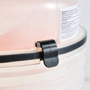 VEVOR ciklona putekļu separators putekļsūcējam, 50,8–63,5 mm, ar 90 cm šļūteni un leņķa adapteri, caurspīdīgs, 19 l spaiņiem