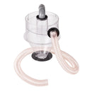 VEVOR cikona putekļu separators, 10,16 cm modernizējams cikona separators putekļu savācējiem, ABS putekļu atdalītājs ar 5,08 cm ārējā diametra savienotāju un šļūteni mitrās/sausās tīrīšanas putekļsūcējiem, piemērots 18,9–37,85 l tvertnei