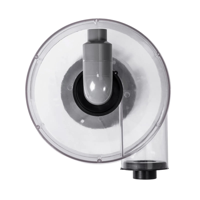 VEVOR cikona putekļu separators, 10,16 cm modernizējams cikona separators putekļu savācējiem, ABS putekļu atdalītājs ar 5,08 cm ārējā diametra savienotāju un šļūteni mitrās/sausās tīrīšanas putekļsūcējiem, piemērots 18,9–37,85 l tvertnei
