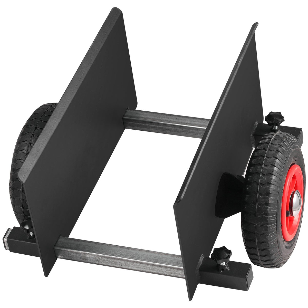 VEVOR paneļu ratiņi līdz 272 kg ar 203 mm pneimatiskajiem riteņiem, piemēroti ģipškartona, durvju un citu lielgabarīta materiālu pārvietošanai - ZEMLETES.LV