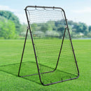VEVOR beisbola un softbola atsitiena tīkls, 1210 × 1730 mm, Pitch Back trenažieris, 5 regulējami leņķi, sitiena mērķis, tērauda rāmis, metiens, ķeršana un laukuma treniņi