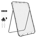 VEVOR beisbola un softbola atsitiena tīkls, 1210 × 1730 mm, Pitch Back trenažieris, 5 regulējami leņķi, sitiena mērķis, tērauda rāmis, metiens, ķeršana un laukuma treniņi