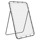 VEVOR beisbola un softbola atsitiena tīkls, 1210 × 1730 mm, Pitch Back trenažieris, 5 regulējami leņķi, sitiena mērķis, tērauda rāmis, metiens, ķeršana un laukuma treniņi