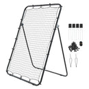 VEVOR beisbola un softbola atsitiena tīkls, 1210 × 1730 mm, Pitch Back trenažieris, 5 regulējami leņķi, sitiena mērķis, tērauda rāmis, metiens, ķeršana un laukuma treniņi