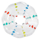 VEVOR piepūšamā bufera bumba 1 gab., 1,5 m ķermeņa sumo zorb bumba, 0,8 mm bieza PVC cilvēka kāmja burbuļbumba āra komandu spēlēm, dārzam, pagalmam un parkam, daudzkrāsu