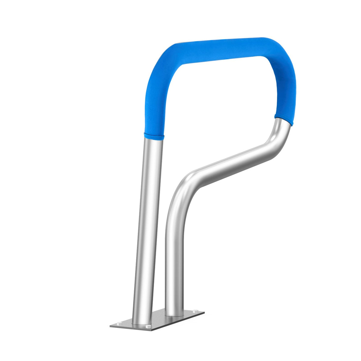VEVOR Pool Handrails 81 × 58 cm, Stainless Steel with Base Plate, Safety Grab Rails for Indoor and Outdoor Pools, Rust-Resistant Handle with Grip Cover and Accessories for SPA Areas