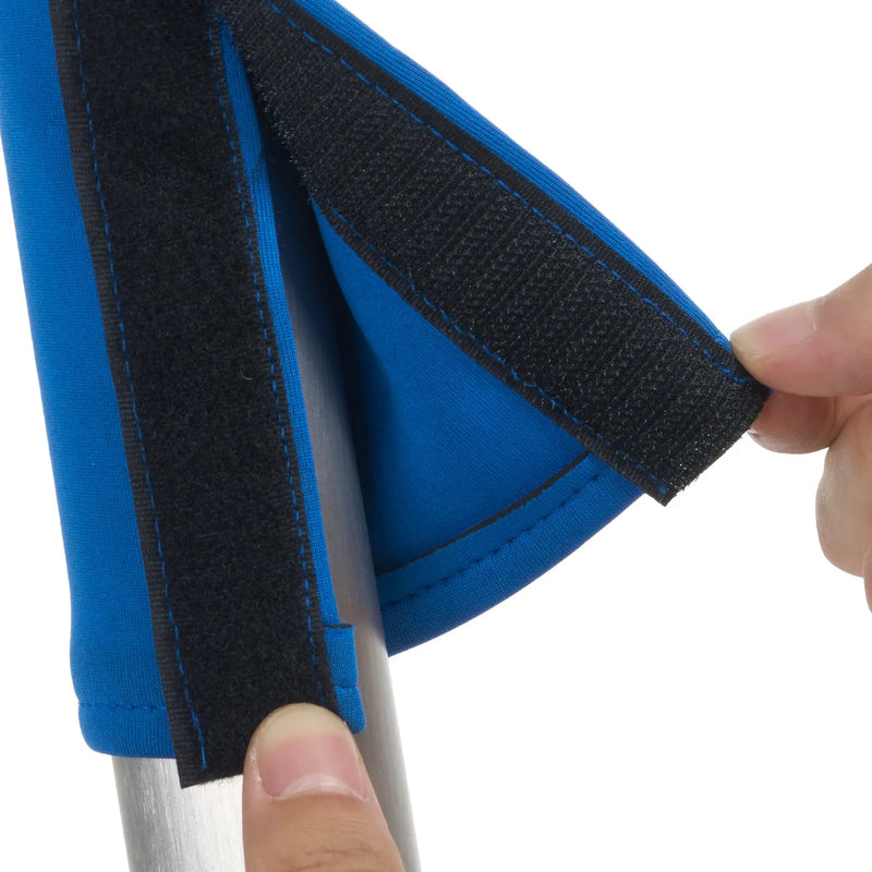 VEVOR baseina margas 81 × 58 cm, nerūsējošais tērauds ar pamatnes plāksni, drošības satvēriena margas iekštelpu un āra baseiniem, rūsas izturīgs rokturis ar satvēriena pārklājumu un piederumiem SPA zonām