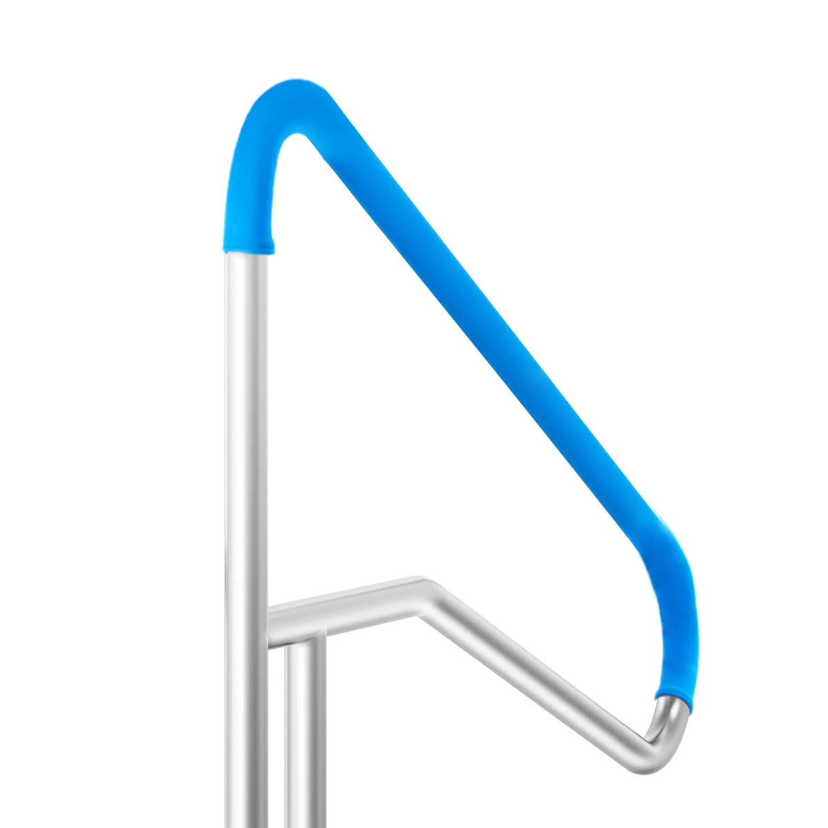 VEVOR Pool Handrails 1379 × 925 × 100 mm, Stainless Steel Safety Handrails with Base Plate for Indoor and Outdoor Pools, Pool Safety Railing Covers, Rust-Resistant Grab Bar with Handle Cover and Accessories for Spa Areas