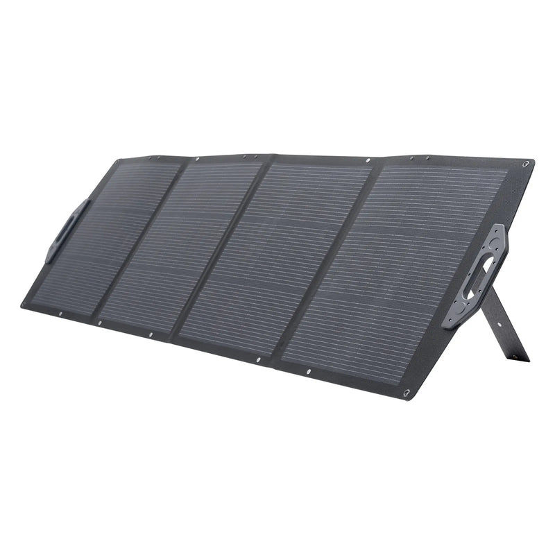 VEVOR salokāms saules panelis S200, 200 W, monokristālisks, ≥24% efektivitāte, MC4, USB-A, USB-C un DC, IP67, pārnēsājams, enerģijas stacijām, kempingam un pārgājieniem