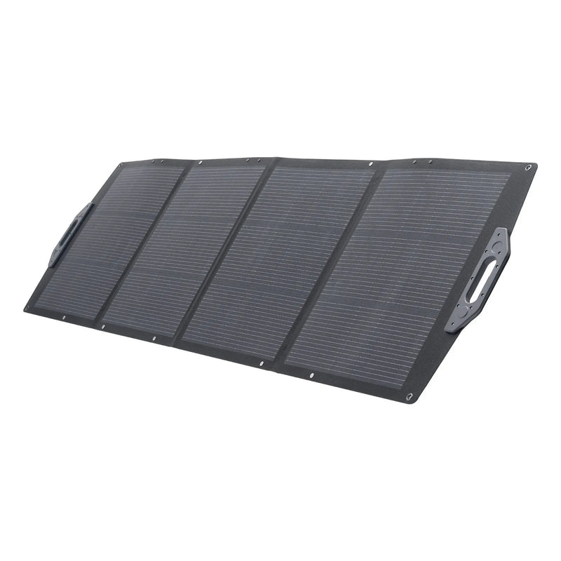 VEVOR salokāms saules panelis S200, 200 W, monokristālisks, ≥24% efektivitāte, MC4, USB-A, USB-C un DC, IP67, pārnēsājams, enerģijas stacijām, kempingam un pārgājieniem