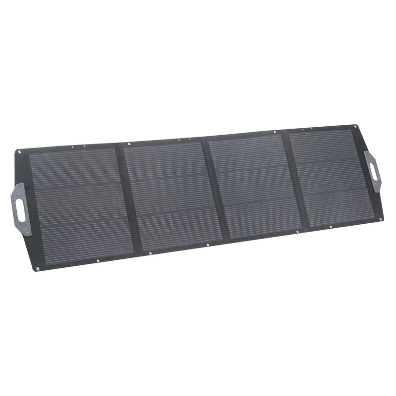 VEVOR salokāms saules panelis S200, 200 W, monokristālisks, ≥24% efektivitāte, MC4, USB-A, USB-C un DC, IP67, pārnēsājams, enerģijas stacijām, kempingam un pārgājieniem