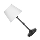 VEVOR bezvadu galda lampa 2 gab., ar iebūvētu 5200 mAh akumulatoru, 3 spilgtuma līmeņi, auduma abažūrs, 2700–3000 K krāsu temperatūra, galda lampa restorānam, guļamistabai un bāram, melna - ZEMLETES.LV