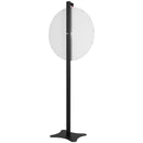 VEVOR Laimes rats 61 cm ar 14 sektoriem, dzēšama virsma un 2 marķieri, galda vai grīdas statīvs, piemērots ballītēm, pasākumiem, izstādēm un gadatirgiem