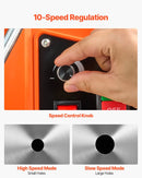 VEVOR magnētiskā urbjmašīna, 1550 W, urbuma diametrs līdz 50 mm, magnētiskais spēks 13 000 N, 0–550 apgr./min, Weldon stiprinājums, pārslodzes aizsardzība, metālam