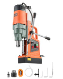 VEVOR magnētiskā urbjmašīna, 1550 W, urbuma diametrs līdz 50 mm, magnētiskais spēks 13 000 N, 0–550 apgr./min, Weldon stiprinājums, pārslodzes aizsardzība, metālam