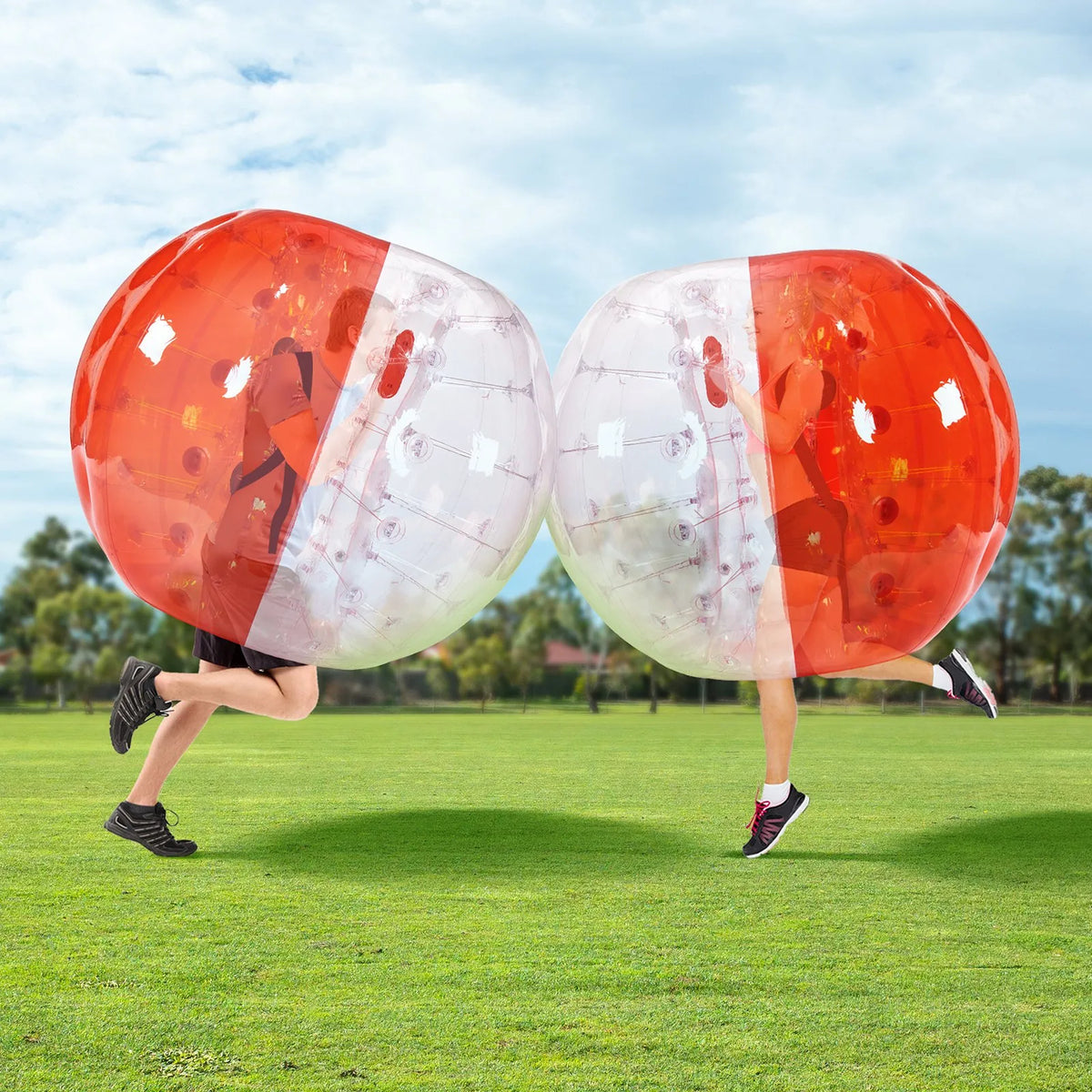 VEVOR Inflatable Sumo Bumper Ball 1.5 m for Teenagers and Adults, 0.8 mm PVC, 1 pc