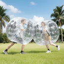 VEVOR piepūšamā bumper bumba 1 gab., 1,5 m sumo zorb bumba pusaudžiem un pieaugušajiem, 0,8 mm PVC cilvēka kāmja burbuļbumba āra komandu spēlēm dārzā, pagalmā un parkā
