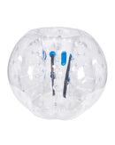 VEVOR piepūšamā bumper bumba 1 gab., 1,5 m sumo zorb bumba pusaudžiem un pieaugušajiem, 0,8 mm PVC cilvēka kāmja burbuļbumba āra komandu spēlēm dārzā, pagalmā un parkā