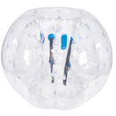 VEVOR piepūšamā bumper bumba 1 gab., 1,5 m sumo zorb bumba pusaudžiem un pieaugušajiem, 0,8 mm PVC cilvēka kāmja burbuļbumba āra komandu spēlēm dārzā, pagalmā un parkā