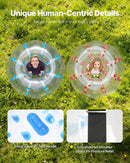 VEVOR piepūšamās bumper bumbas 2 gab., 1,5 m sumo zorb bumbas pusaudžiem un pieaugušajiem, 0,8 mm PVC cilvēka kāmja burbuļbumbas āra komandu spēlēm dārzā, pagalmā un parkā
