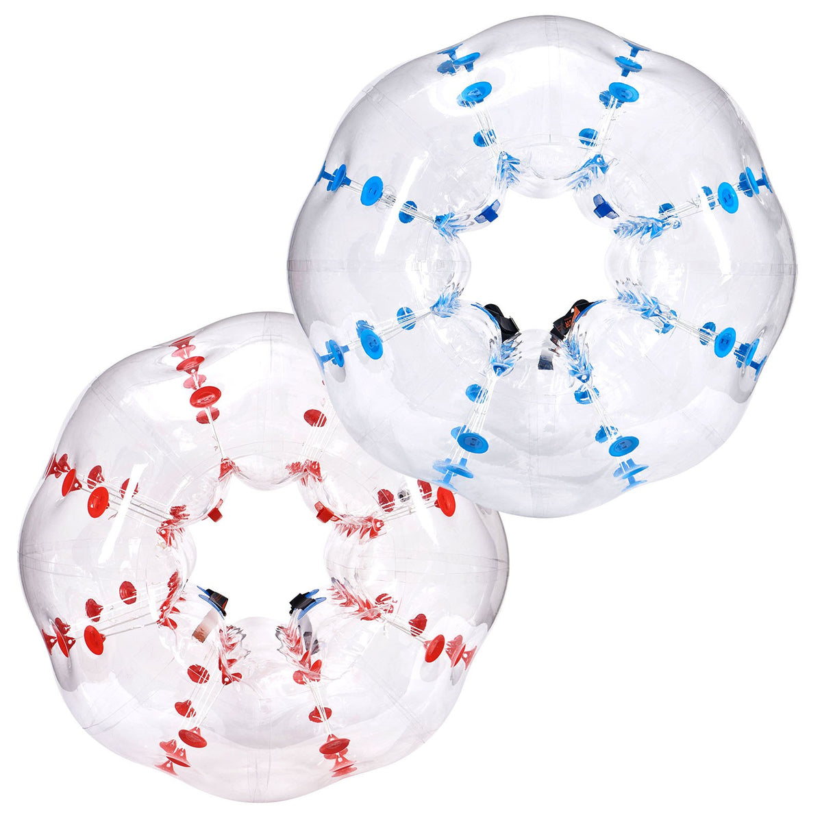VEVOR piepūšamās sumo bumper bumbas 1,5 m pusaudžiem un pieaugušajiem, 0,8 mm PVC, 2 gab.