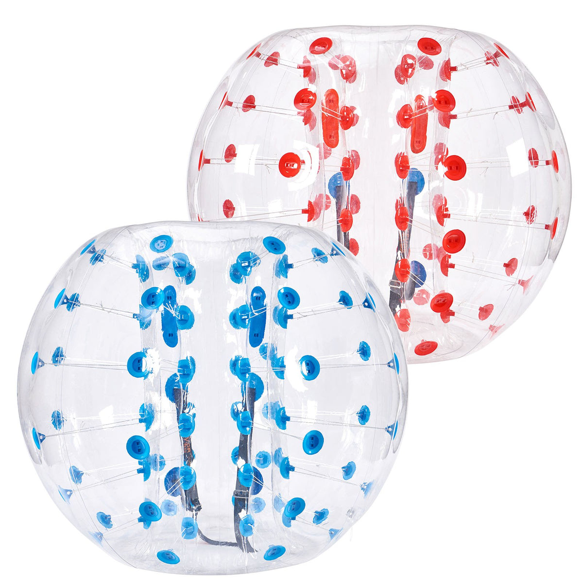VEVOR piepūšamās sumo bumper bumbas 1,5 m pusaudžiem un pieaugušajiem, 0,8 mm PVC, 2 gab.