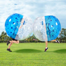 VEVOR piepūšamā bumper bumba 1 gab., 1,5 m sumo zorb bumba pusaudžiem un pieaugušajiem, 0,8 mm PVC cilvēka kāmja burbuļbumba āra komandu spēlēm dārzā, pagalmā un parkā