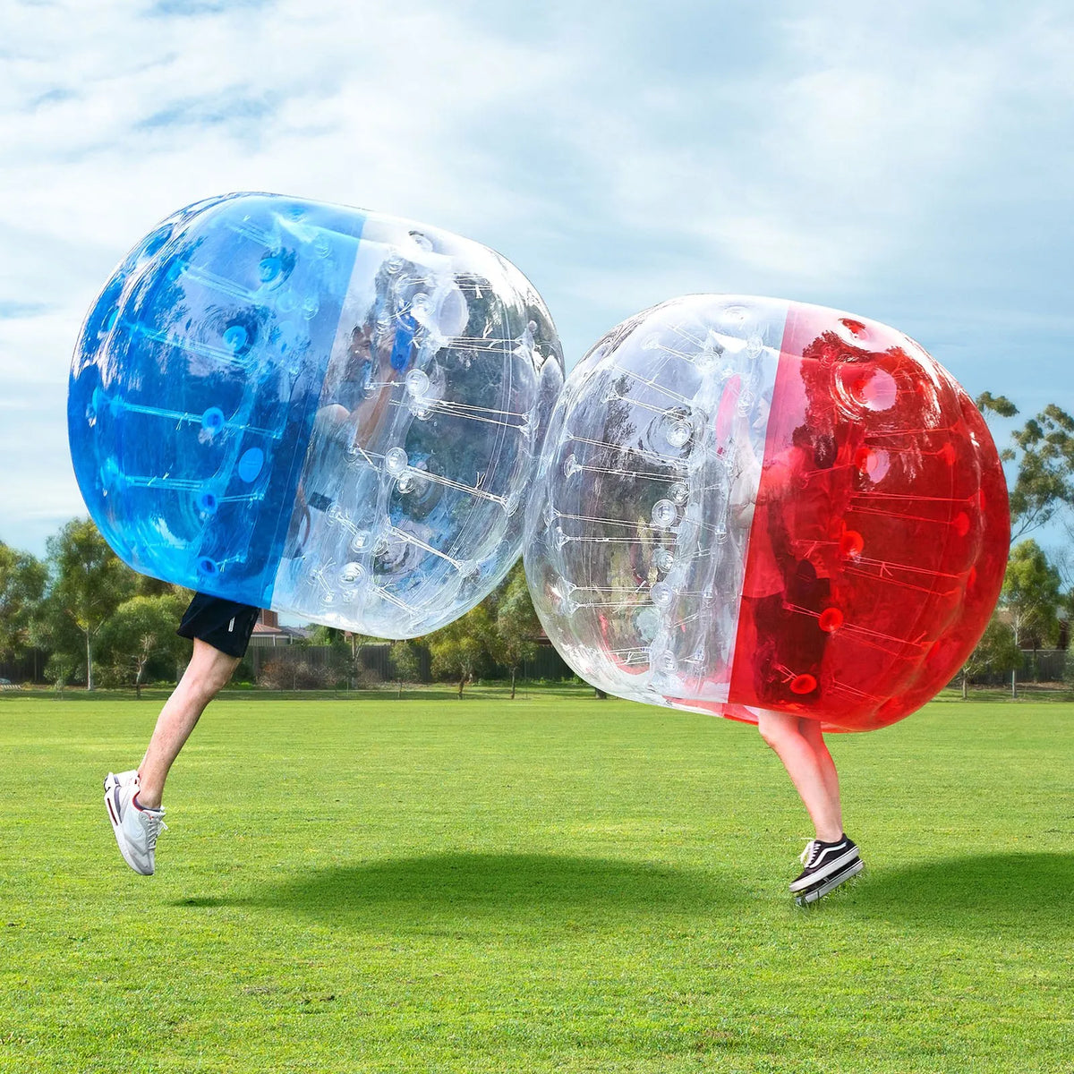 VEVOR надувные сумо-бампер-шары 1,5 м для подростков и взрослых, PVC 0,8 мм, 2 шт.