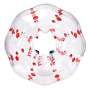 VEVOR piepūšamā bumper bumba 1 gab., 1,5 m sumo zorb bumba pusaudžiem un pieaugušajiem, 0,8 mm PVC cilvēka kāmja burbuļbumba āra komandu spēlēm dārzā, pagalmā un parkā