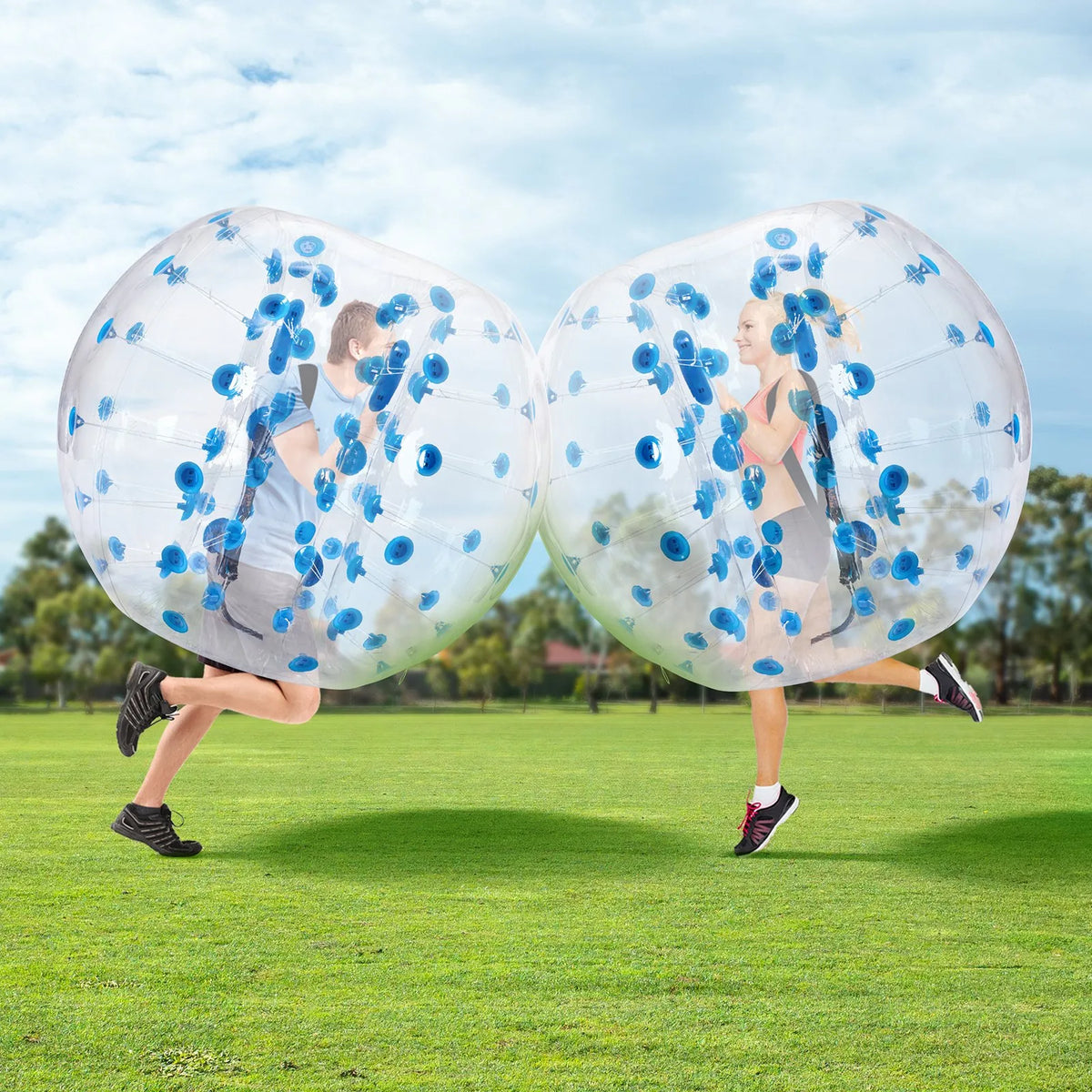 VEVOR Inflatable Sumo Bumper Ball 1.5 m for Teenagers and Adults, 0.8 mm PVC, 1 pc
