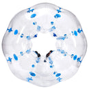 VEVOR piepūšamā bumper bumba 1 gab., 1,5 m sumo zorb bumba pusaudžiem un pieaugušajiem, 0,8 mm PVC cilvēka kāmja burbuļbumba āra komandu spēlēm dārzā, pagalmā un parkā