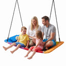 VEVOR 149 cm platvormkiik lastele ja täiskasvanutele, kandevõimega 317 kg, 900D Oxford-kangast istmega, reguleeritavate köitega ja ümarate servadega