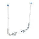 VEVOR laivu piekabes vadotnes 775–1205 mm regulējams augstums, 2 gab., augstas izturības tērauda vadotnes ar PVC pārklājumu, piemērotas ūdensslēpošanas laivām, kompaktām makšķerēšanas laivām un mazām burulaivām - ZEMLETES.LV