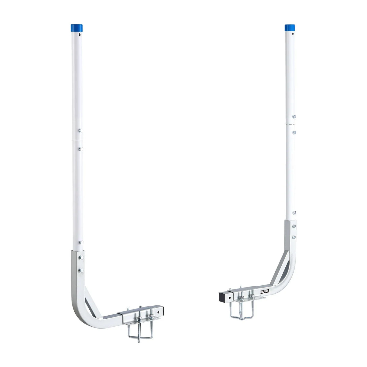 VEVOR laivu piekabes vadotnes 775–1205 mm regulējams augstums, 2 gab., augstas izturības tērauda vadotnes ar PVC pārklājumu, piemērotas ūdensslēpošanas laivām, kompaktām makšķerēšanas laivām un mazām burulaivām - ZEMLETES.LV