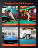 VEVOR viengabala break/jump biljarda kija 1473,2 mm, 554 g smaga kija ar oglekļa šķiedras kātu un kļavas roktura daļu, jaudīgiem sitieniem un lēciena sitieniem, piemērota pieaugušajiem mājai un birojam