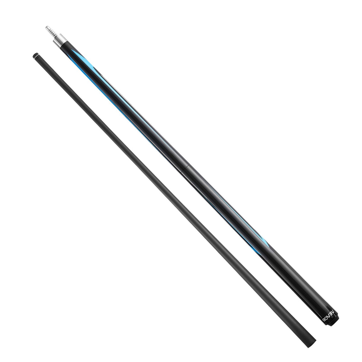 VEVOR viengabala break/jump biljarda kija 1473,2 mm, 554 g smaga kija ar oglekļa šķiedras kātu un kļavas roktura daļu, jaudīgiem sitieniem un lēciena sitieniem, piemērota pieaugušajiem mājai un birojam - ZEMLETES.LV