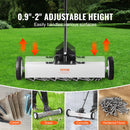 VEVOR magnētiskais savācējs ar riteņiem 610 mm, 22,7 kg celtspēja, ar teleskopisku magnētisko pacēlāju naglu un skrūvju savākšanai darbnīcā, garāžā un pagalmā