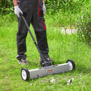 VEVOR magnētiskais savācējs ar riteņiem 610 mm, 22,7 kg celtspēja, ar teleskopisku magnētisko pacēlāju naglu un skrūvju savākšanai darbnīcā, garāžā un pagalmā