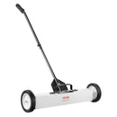 VEVOR magnētiskais savācējs ar riteņiem 610 mm, 22,7 kg celtspēja, ar teleskopisku magnētisko pacēlāju naglu un skrūvju savākšanai darbnīcā, garāžā un pagalmā