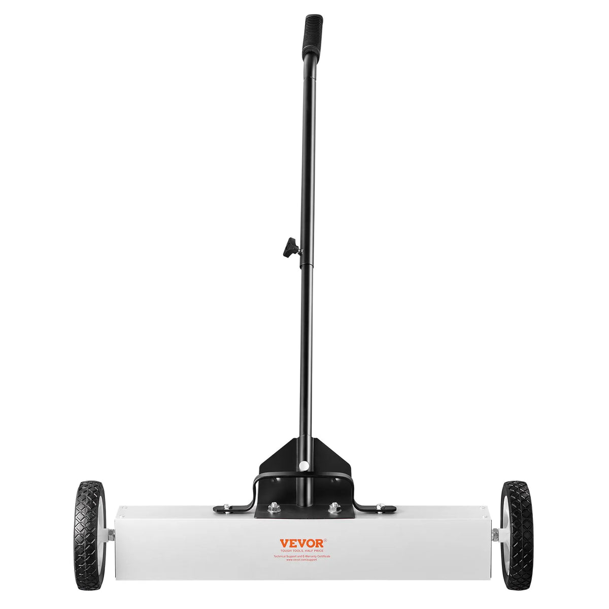 VEVOR magnētiskais savācējs ar riteņiem 610 mm, 22,7 kg celtspēja, ar teleskopisku magnētisko pacēlāju naglu un skrūvju savākšanai darbnīcā, garāžā un pagalmā