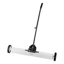 VEVOR magnētiskais savācējs ar riteņiem 914 mm, 25 kg celtspēja, ar teleskopisku magnētisko pacēlāju naglu un skrūvju savākšanai darbnīcā, garāžā un pagalmā